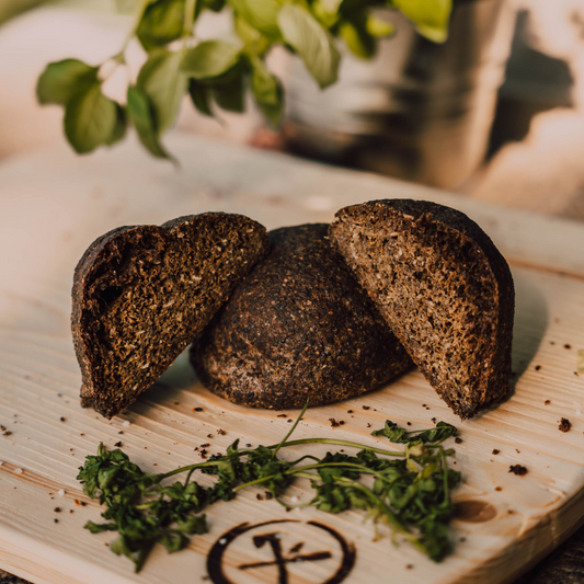 Kürbis-Hanfmilch-Brötchen