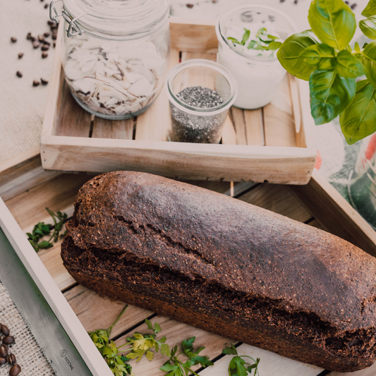 Cocos-Quark-Mandelcreme-Brot