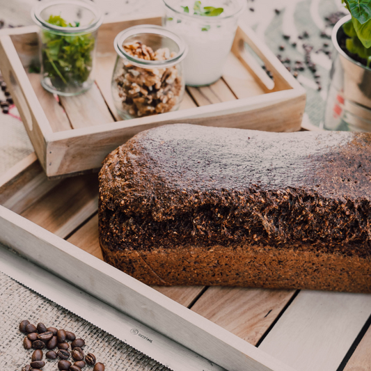 Cocos-Kürbis-Walnusscreme-Brot