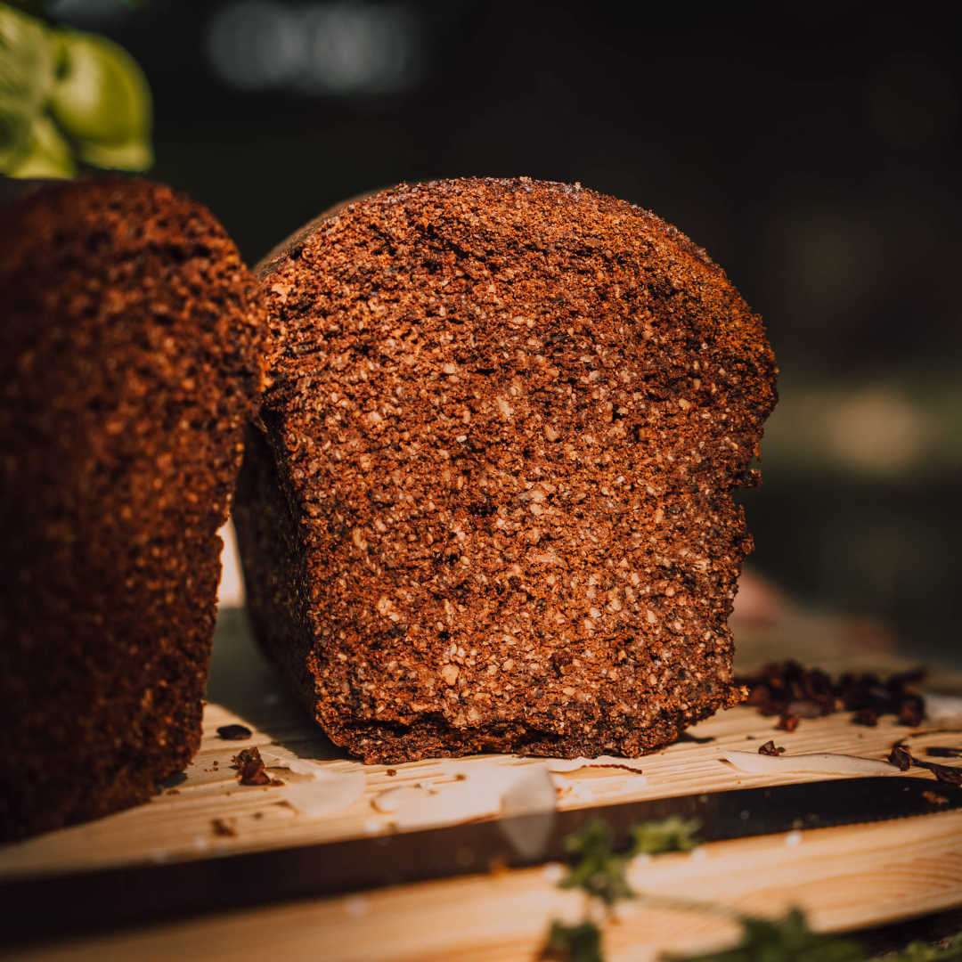 Cocos-Kakao-Hüttenkäse-Brot