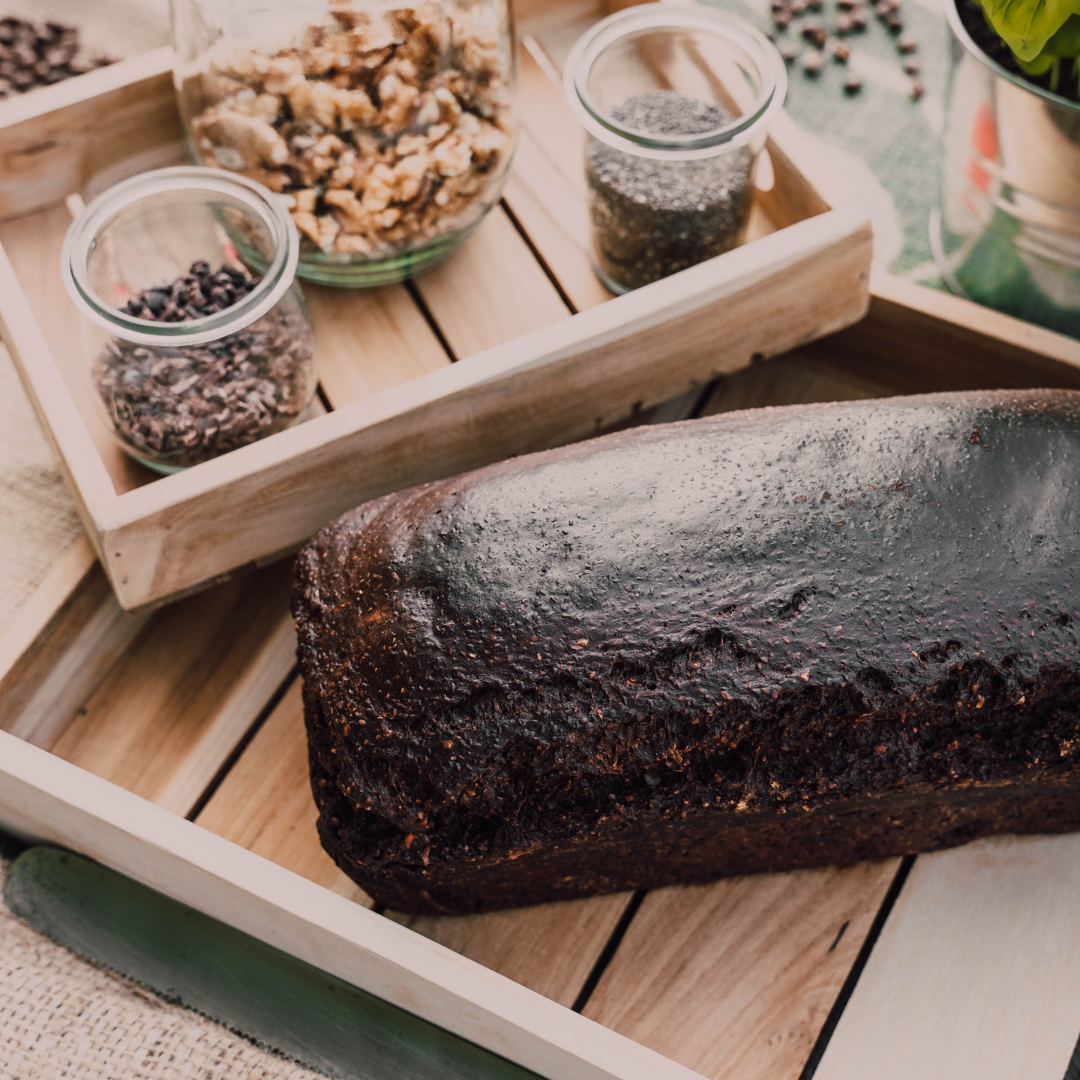 Walnuss-Kakao-Cocosmilch-Brot