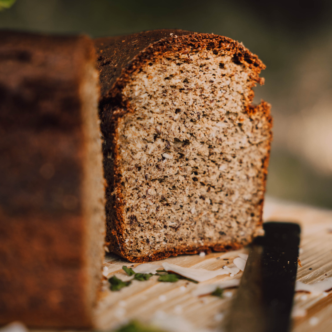 Cocos-Quark-Mandelcreme-Brot