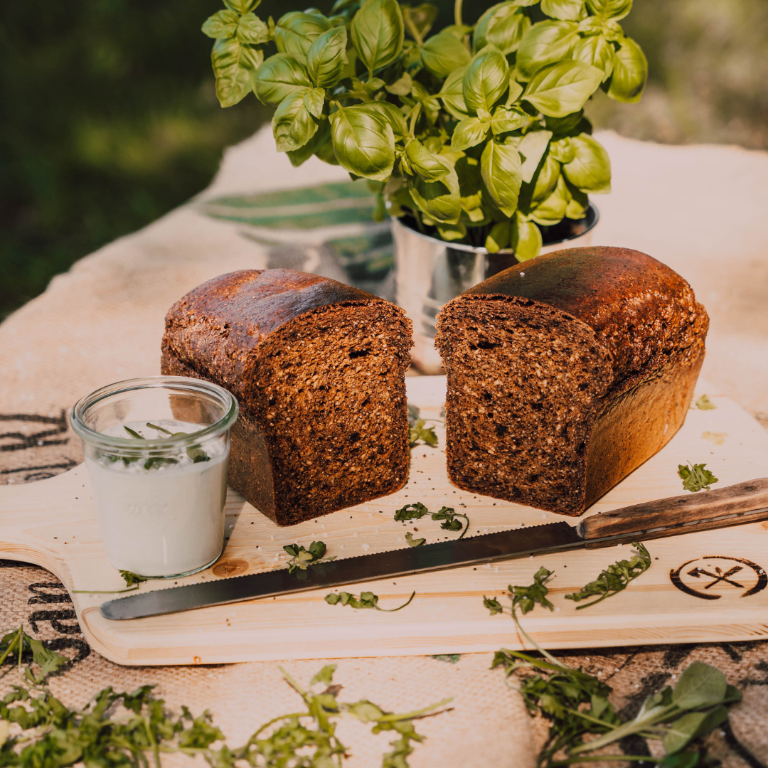 Macadamia-Cocos-Walnussmelange-Brot