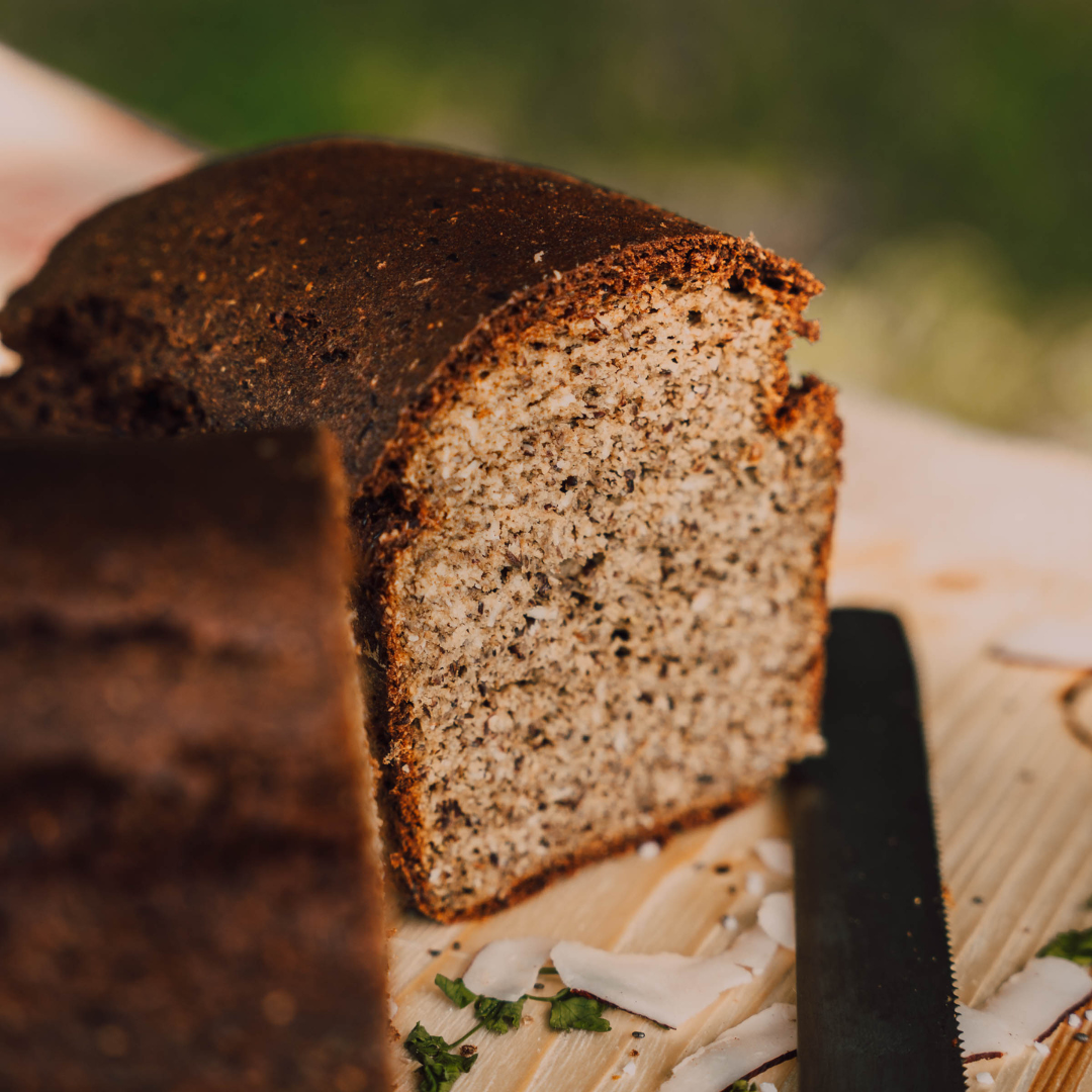 Cocos-Quark-Mandelcreme-Brot