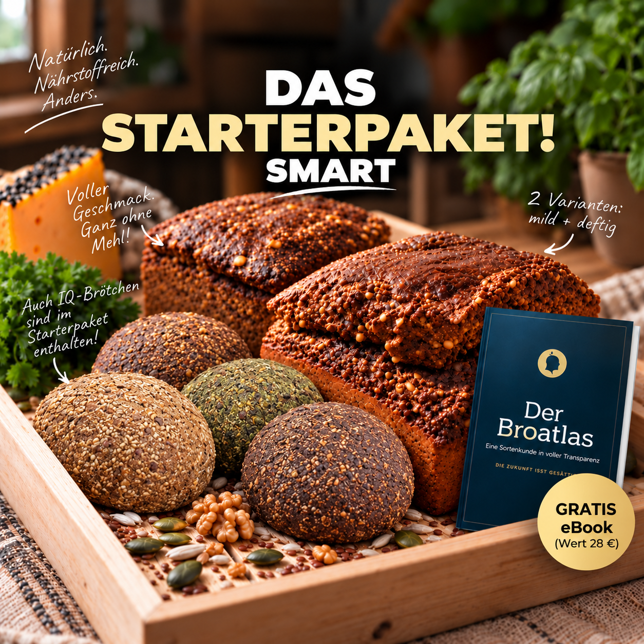 Unser IQ Brot Starterpaket Smart
